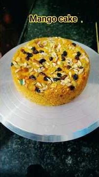 Mango Season Special 🥭 Soft & Delicious Mango Cake Recipe | No Oven Easy Cake 😍
