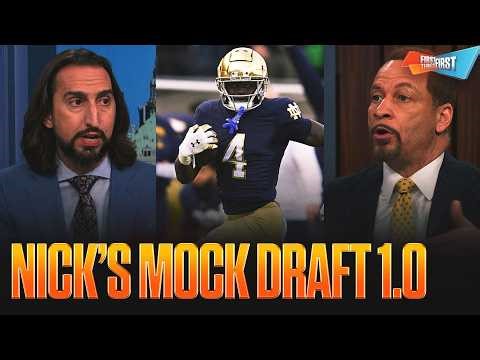 Nick's Mock Draft 1.0: Jeremiyah Love to Titans, Chiefs take Rueben Bain at No 9, Ty Simpson to Jets