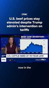U.S. beef prices stay elevated despite Trump admin's intervention on tariffs