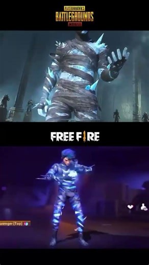 Pubg mobile vs free fire mummy suit 😂#pubg #pubgm #pubgmobile #reel #pubgvsfree #freefire #funny