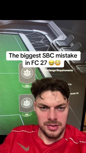 FC 27 Biggest SBC Mistake Explained