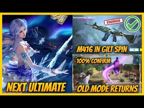 🔥BGMI M416 CONFIRM IN GILT SPIN 4.2 UPDATE l NEXT ULTIMATE SET AND OLD MODE RETURN CONFIRMED