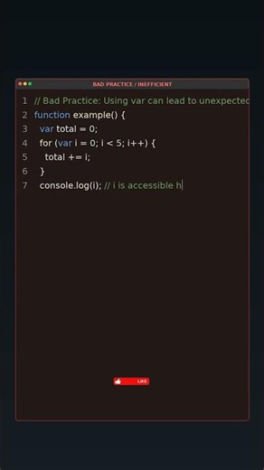 Stop Doing This in javascript