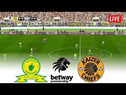 🔴MAMELODI SUNDOWNS vs KAIZER CHIEFS ⚽ SOUTH AFRICA PREMIERSHIP 25/26 ⚽Football Gameplay HD