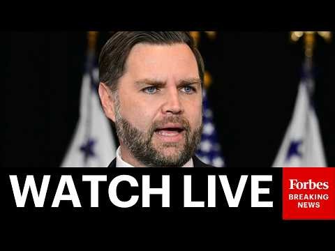 LIVE: JD Vance And DOJ Officials Give Updates On Fraud In Work Visa Programs