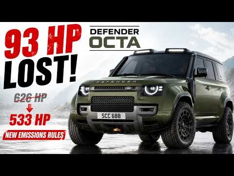 New 2027 Land Rover Just Cut 93 HP From the Defender OCTA – Here's Why