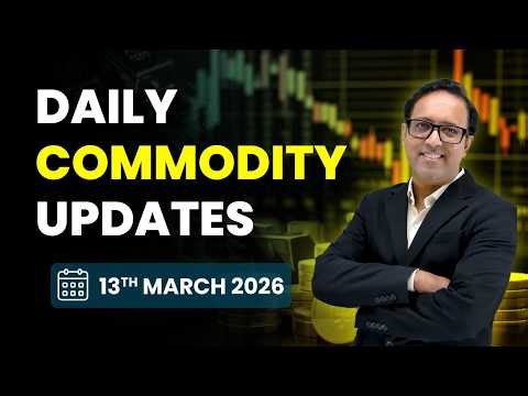 Commodity Analysis for Friday | 13th March 2026