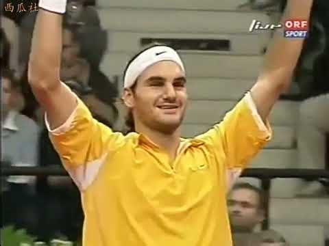 Roger Federer vs Jiri Novak 2002 Vienna Final Highlights