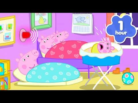 Peppa e George ficam acordados! 💤🚨 Noite Barulhenta com o Bebê | Episódios Completos