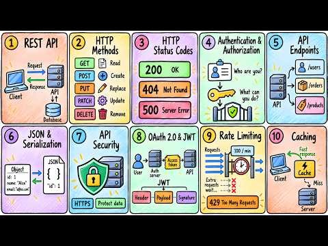 25+ API Concepts Every Developer Must Know.