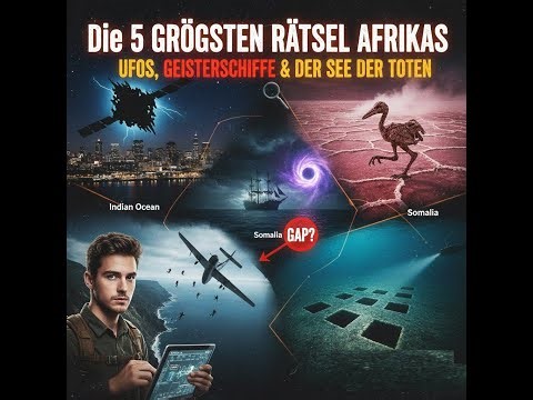 Die 5 größten Rätsel Afrikas UFOs, Geisterschiffe und der „See der Toten