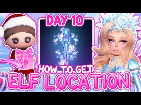 HOW TO FIND THE LANA ELF LOCATION DAY 10 + NEW SECRET REWARD IN DRESS TO IMPRESS *TUTORIAL* | Roblox