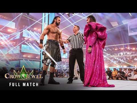 FULL MATCH: Seth Rollins vs. Drew McIntyre | World Heavyweight Title Match: Crown Jewel 2023