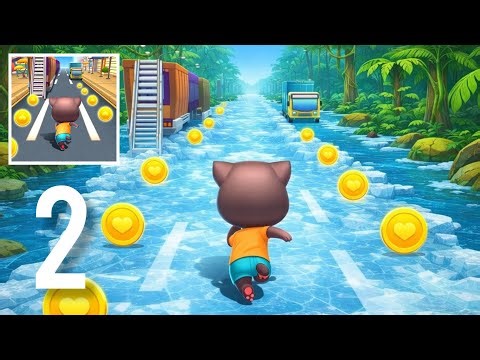 Cat Runner: Decorate Home - Gameplay Walkthrough Part 2 - Subway Cat Runner Game (iOS, Android)