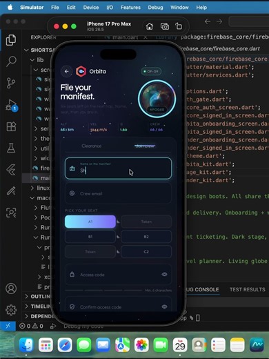 Simple Login UI | Clean & Modern Design #flutter #fluttertutorialforbeginners