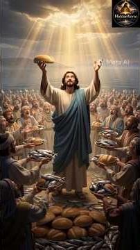 Jesus Feeds the 5000 | Powerful Bible Miracle Story of Faith and Divine Provision| #Jesus #Christian