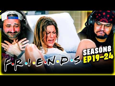 FRIENDS Season 8 Ep 19-24 REACTION – RACHEL & JOEY JUST GOT FREAKIN' ENGAGED?! – REVIEW