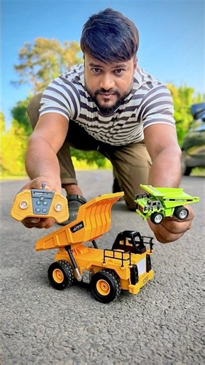 Pehle Bar Smallest Rc Dump Truck and Boro Dumper Truck Unboxing