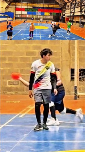 Peekaboo, You’re Out 😂 ⭐ #dodgeball #highlights #sports #ohmyjoshh9 - 906