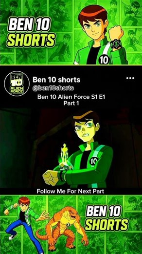 Ben 10 AF S01 E1 part 1 #viral #funnyexpression