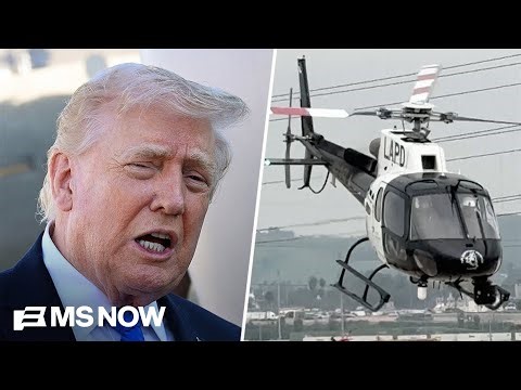 Fact-checking Trump on LA crime I MS NOW GOES INSIDE LAPD