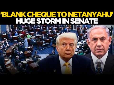 US Congress LIVE: Chaos in Senate As Lawmaker Tears Into Trump For Arm Sales To Israel | Netanyahu