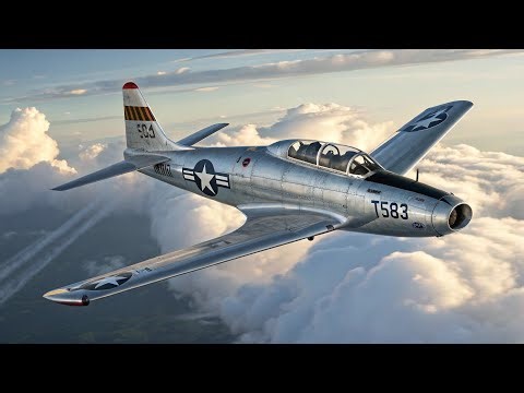 T-33 Shooting Star: El avión que enseñó a volar reactores a España y al mundo