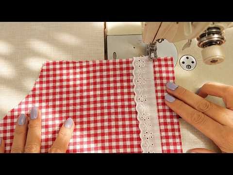 The Secret to a Perfect Finish | DIY Sewing Tutorial for Beginners. Easy Sewing Tips and Tricks