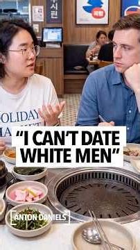 Asian woman says she can't date white men because they aren't the same socially and politically