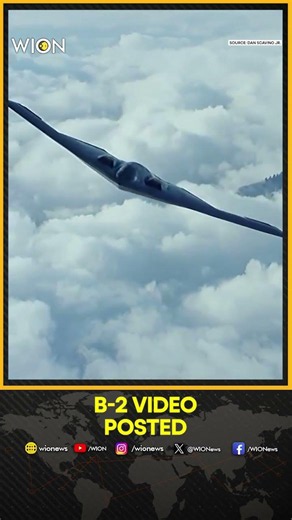 White House Shares Cryptic Video Of B-2 Bomber | WION SHORTS