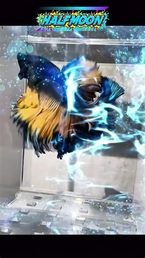 Betta fish, more beautiful when seen from above or from the side bettafish #betta #shorts #fish