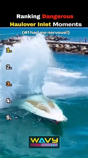 Haulover Inlet is Dangerous😳💥