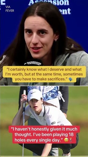 🚨 Caitlin Clark on re-signing w/ Indiana Fever | WNBA women's basketball NBA #shorts #short #wnba