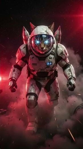 Aliens Attacked SpaceShip 👽 #ai #animals #cat #3danimation #wildlife #funny #animallife #aliens