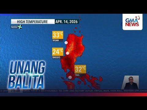 Weather update as of 7AM (April 14, 2026) | Unang Balita