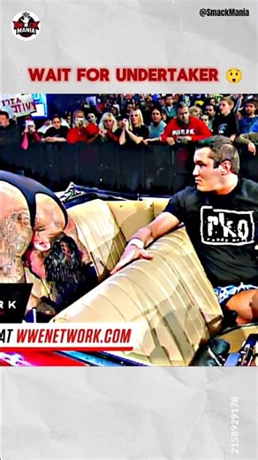 🔥 Undertaker saves Rey Mysterio 😱 then Randy Orton Burns the Deadman #wwe #undertaker #randyorton