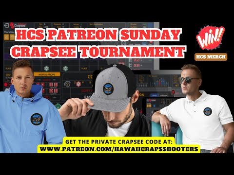 Play in the HCS Live Craps Tournament against others to win awesome prizes!