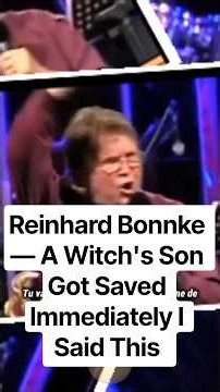 Reinhard Bonnke — A Witch's Son Got Saved Immediately I Said This #reinhardbonnke #holyspirit