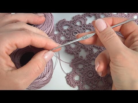 Amazing Crochet! Crochet Pretty Motiv/How to Join Crochet Beautiful Motifs/Crochet Video Tutorial