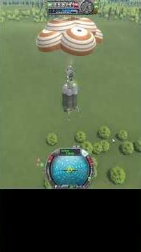 Simple SSTO Landing | KERBAL SPACE PROGRAM #tutorial #ksp #short #kerbalspaceprogram
