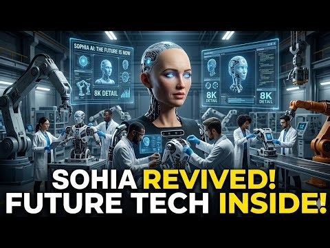 Inside the Factory: How Sophia Robot Is Made | Full AI Robot Manufacturing Process
