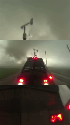 We measured a 124 mph wind inside this #tornado!