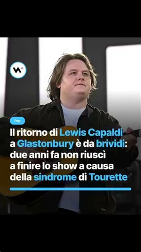 Lewis Capaldi's Emotional Glastonbury Performance Leaves Fans in Awe #lewiscapaldi #capaldi