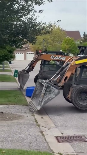 Double trouble ✅ 🎥: @green.paving #asphalt #asphaltpaving #paving #pavingsomeasphalt #asphaltlife