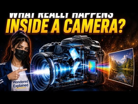 How Cameras Work | How a Camera Captures Pictures (What's Inside a Camera?)