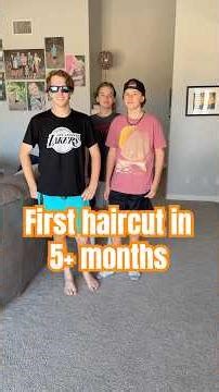 First haircut in 5+ months 😳