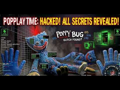 HACKING POPPY PLAYTIME 1: I Found ALL Hidden Secrets!
