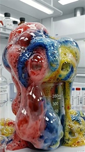 Foam Explosion Resin Table Build | Trapping Chemistry in Art