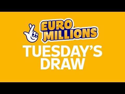 The National Lottery EuroMillions draw results from Tuesday 21 April 2026
