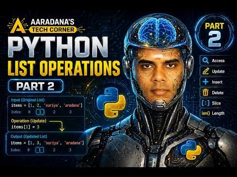 list operations part2 in python in Tamil